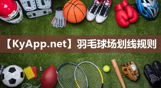 羽毛球场划线规则